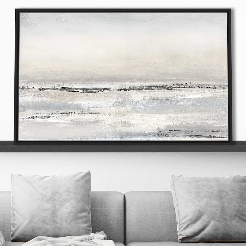 "Distant Fog" Print on Floating Canvas