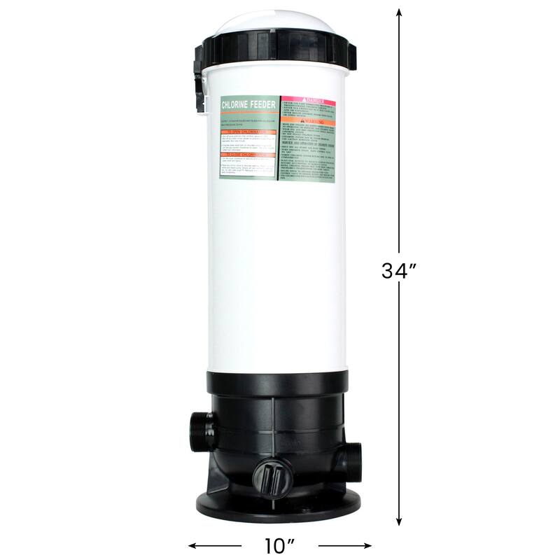 Automatic Off-Line Chlorinator Chemical Feeder, 86lb Capacity