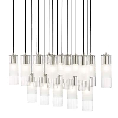 Z-Lite 824P-17L Alton 17 Light 42" Wide Linear Chandelier