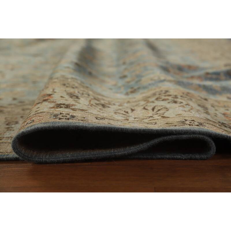 Vegetable Dye Sultanabad Persian Area Antique Rug Handmade Wool Carpet - 9'6" x 12'8"