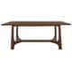 preview thumbnail 26 of 31, SAFAVIEH Couture Adelee Wood Rectangle Dining Table - 76 IN W x 40 IN D x 30 IN H