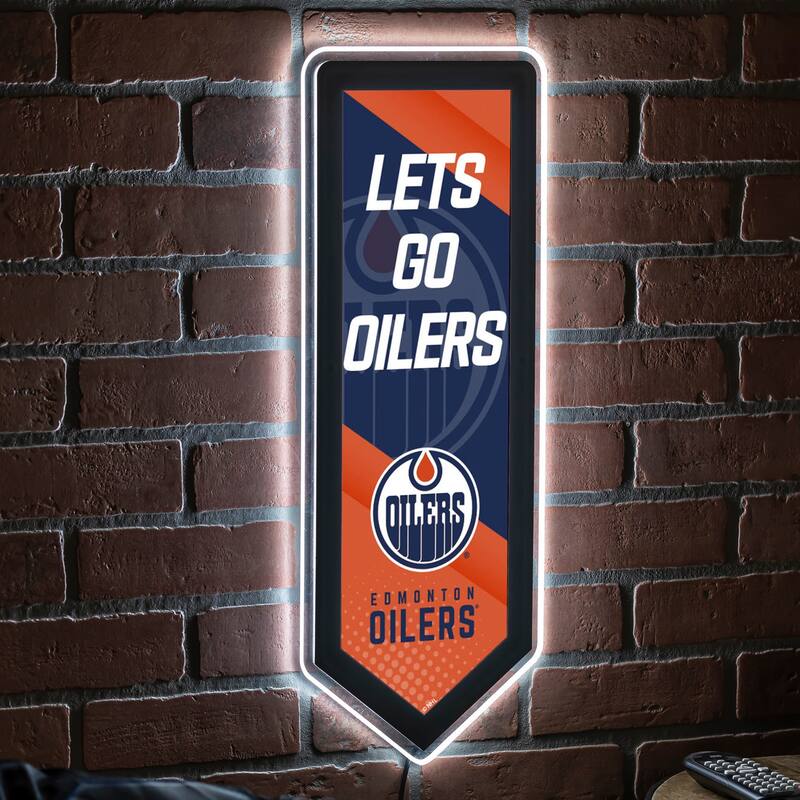 Edmonton Oilers LED Lighted Sign - Multi