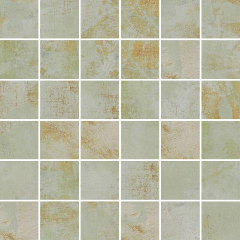 Apollo tile 12" x 12" Aureate Natural Moss Green Porcelain Tile (7.62 sq ft/case) - 8 Pack