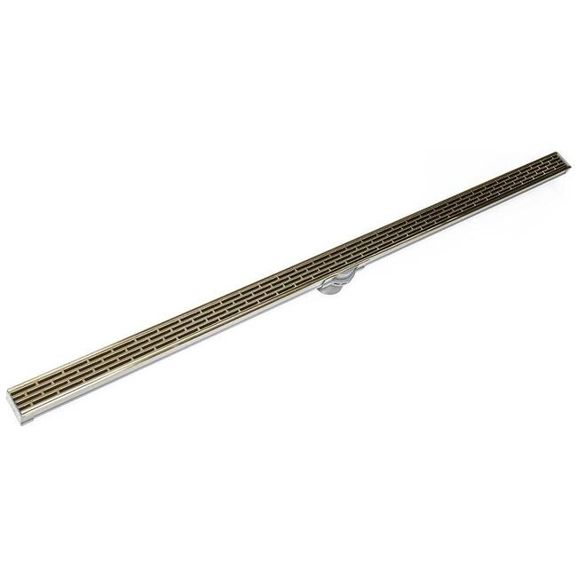 Infinity Drain S-LT 3848 48" Site Sizable Stainless Steel Low Profile