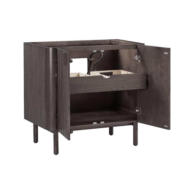 Avanity Blakely 36 in. Vanity Only in Brown Oak finish