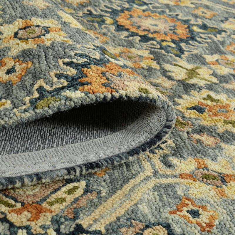 Empress Gray Traditional Hand-Hooked Area Rug 2' x 3'
