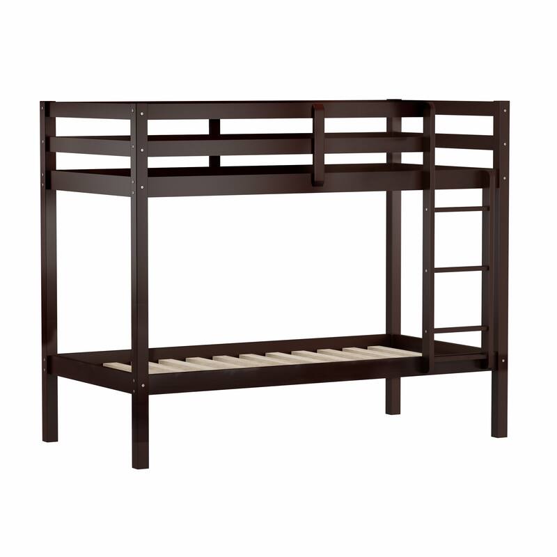 Hillsdale Caspian Wood Twin Over Twin Bunk Bed