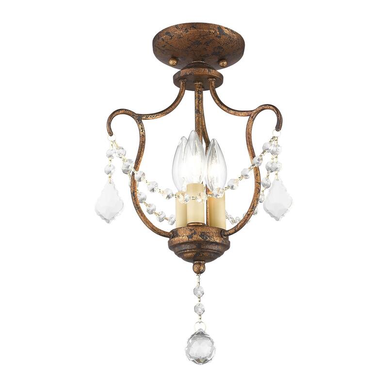 Livex Lighting Chesterfield 3 Light Pendant