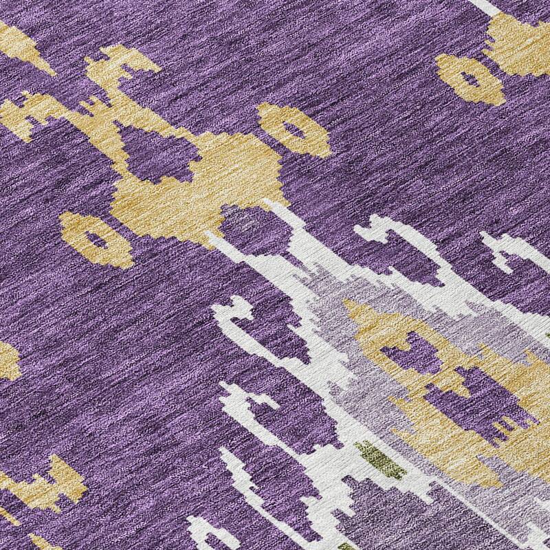 HomeRoots Ikat Transitional Rectangle Outdoor Rug