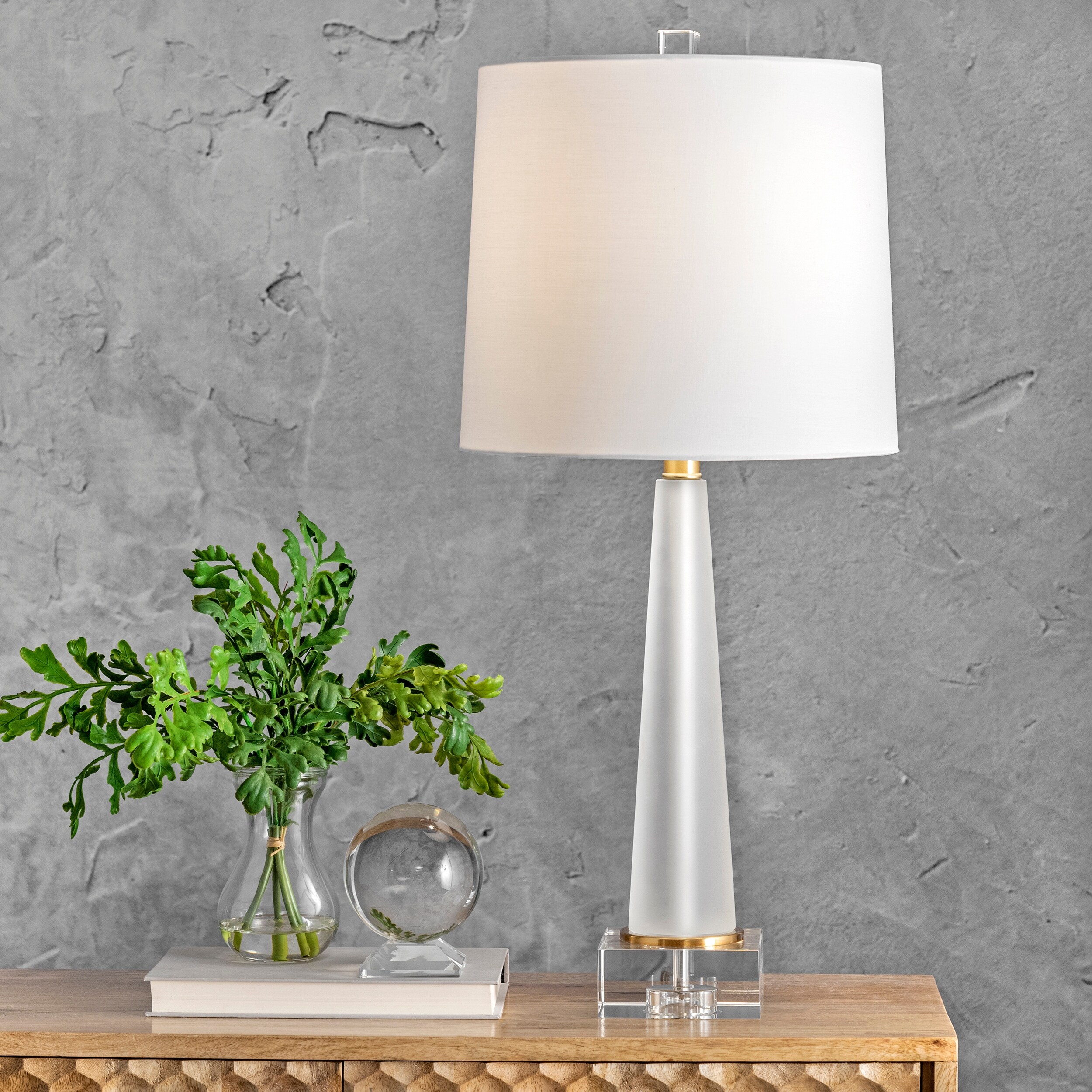 Shop Nuloom Calexico 27 Crystal Table Lamp Overstock 31279530