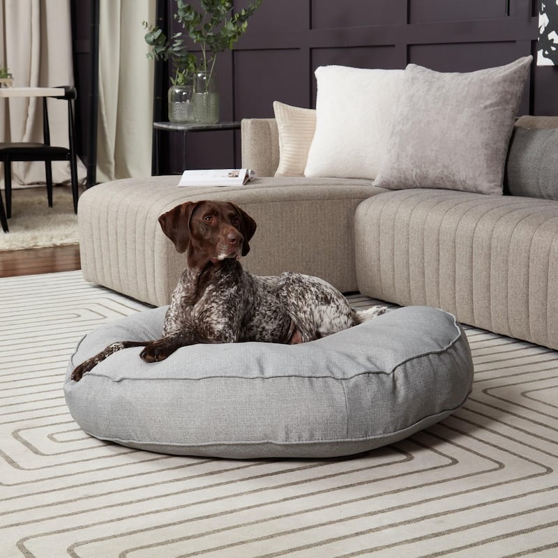Gordie Round Indoor/Outdoor Pillow Dog Bed