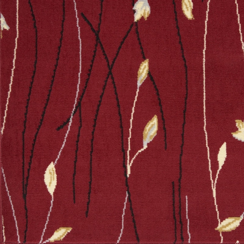Power Loomed Floral Area Rug - 144' X '27' X '0.5