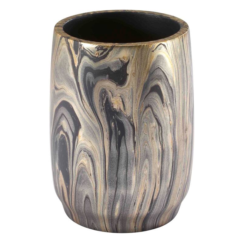 Nicole Miller Harper Tumbler - Black/Gold