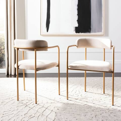 SAFAVIEH Camille Side Chairs (Set of 2). - 22" W x 20" D x 31" H