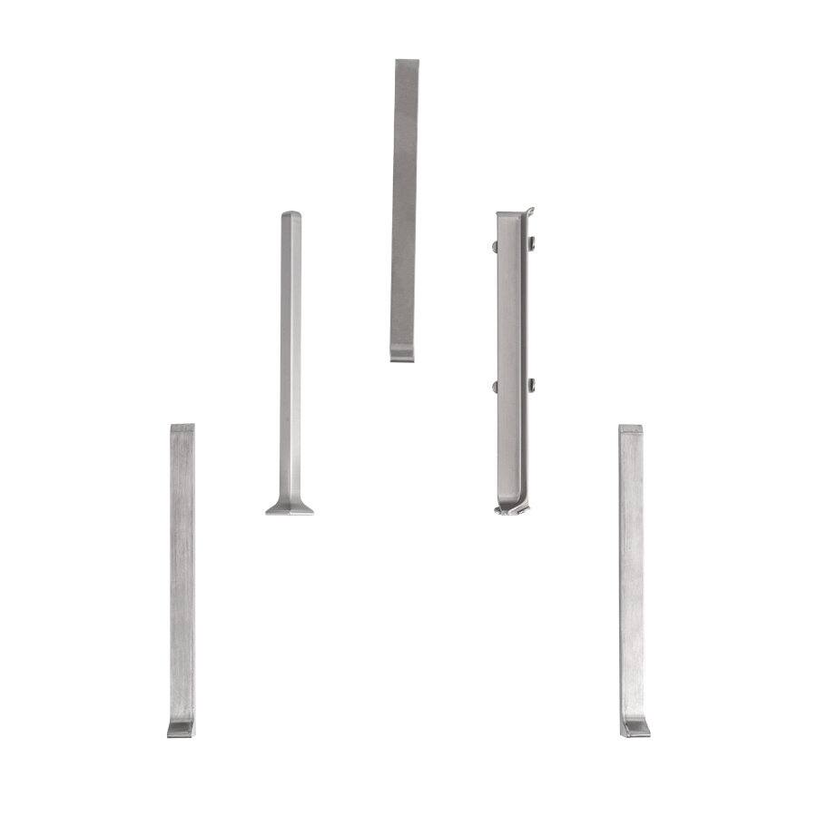 Natalie CommercialGrade 6in x 48in Stainless Steel Backsplash Panels