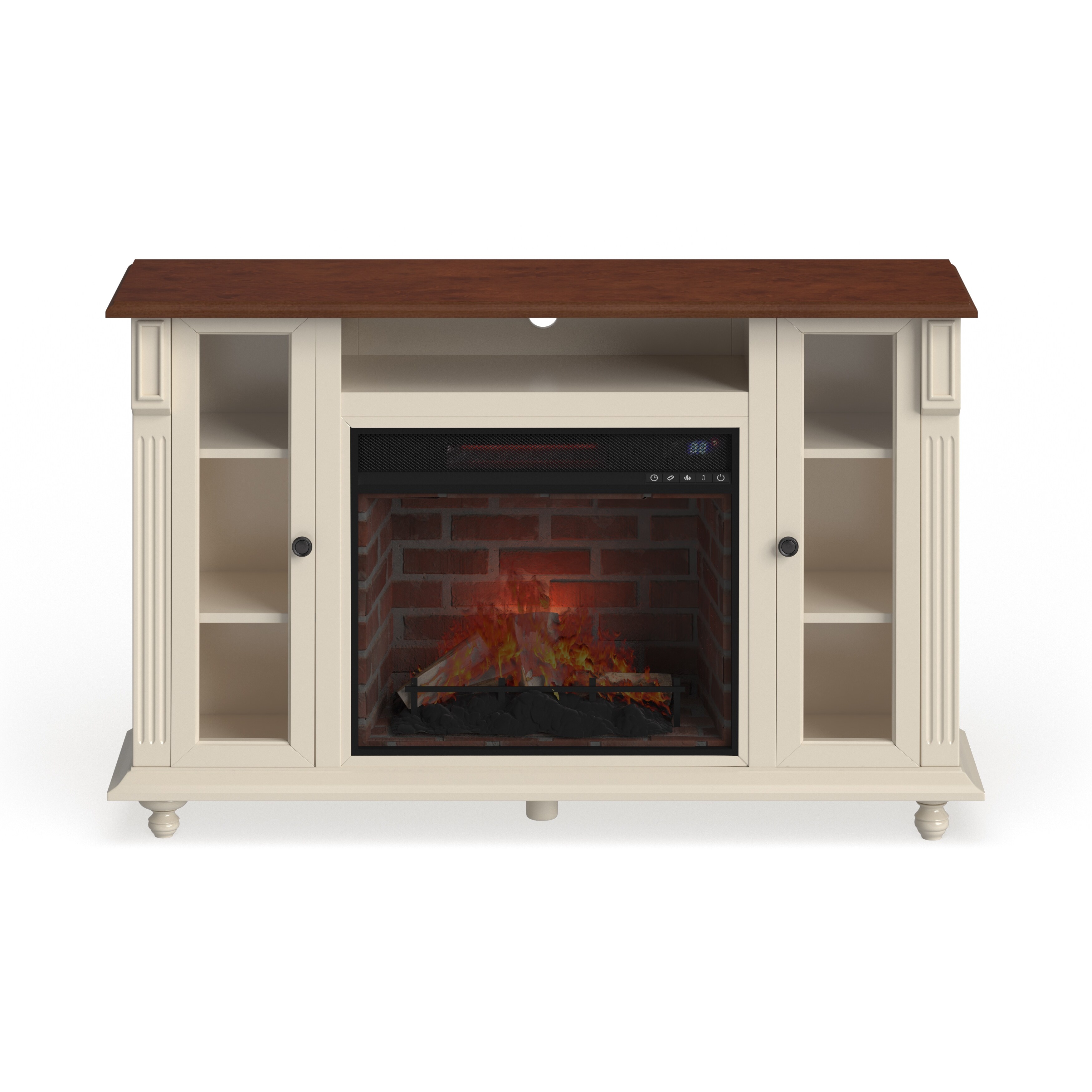 Shop Copper Grove Whittaker Antique White Infrared Electric