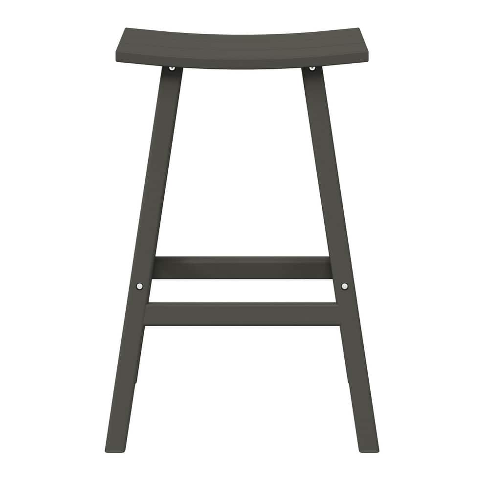 Laguna Hdpe All Weather Outdoor Patio 29" Saddle Seat Bar Stool