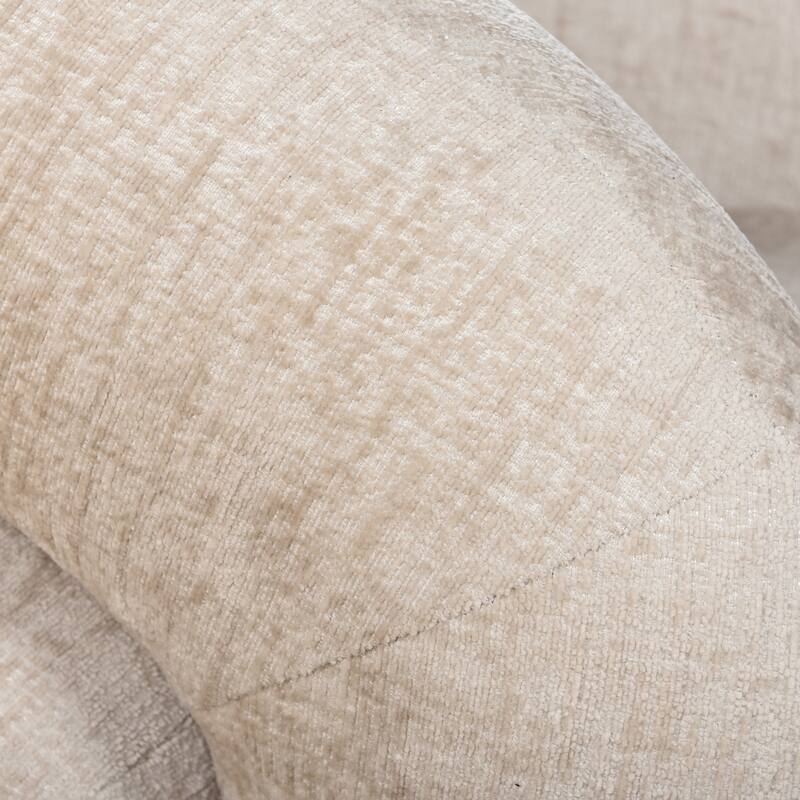 StyleCraft Arlo Swivel Tub Accent Chair - Solo Beige