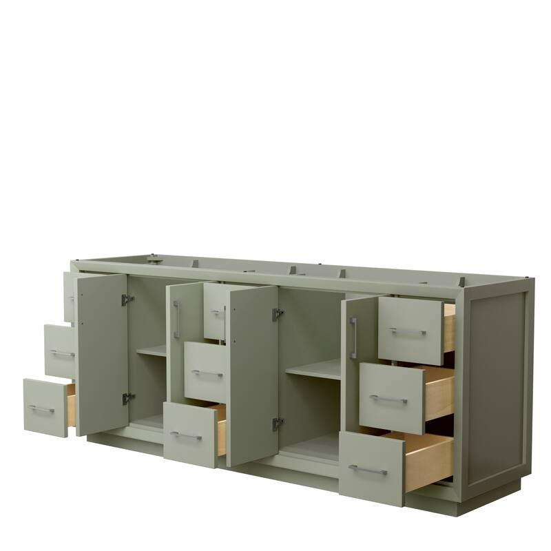 Strada 84-Inch Double Vanity Cabinet