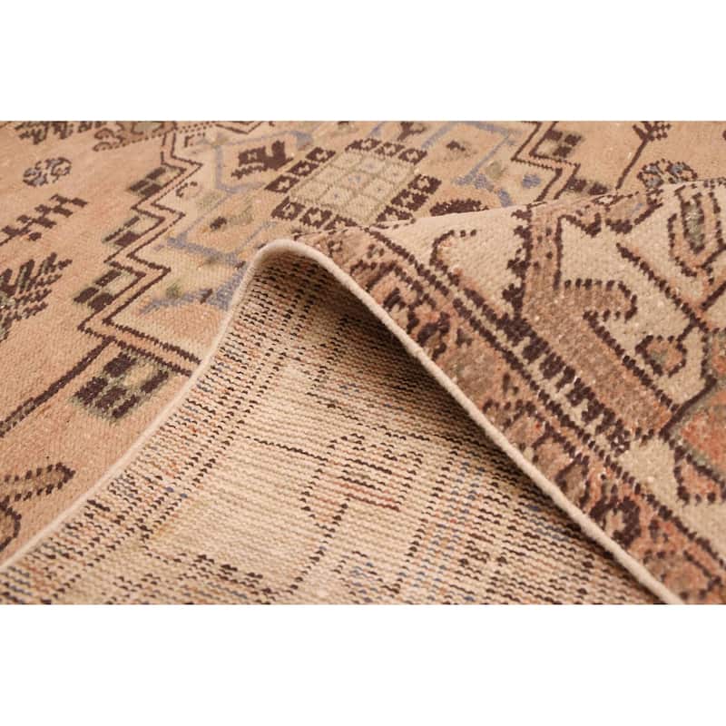 ECARPETGALLERY Hand-knotted Antalya Vintage Copper Wool Rug - 4'8 x 7'11