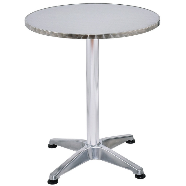 Aluminium cafe table clearance