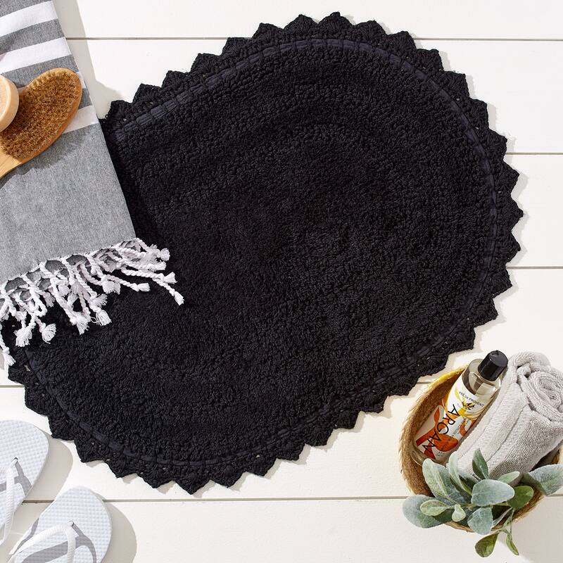 DII Crochet Bath Mat