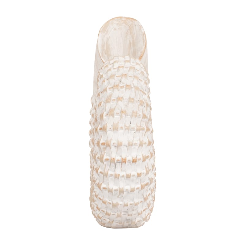 Sagebrook Home Ceramic Shell Figurine - Elegant Home Decor Accent Piece