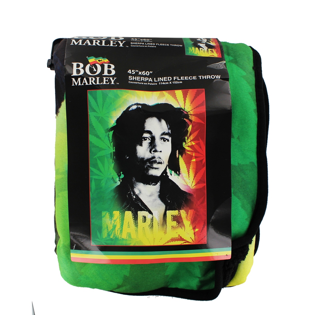 Bob marley 2025 fleece blanket