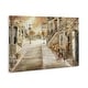 preview thumbnail 3 of 8, Stupell Bicycle on Town Street Canvas Wall Art Design By Ruane Manning