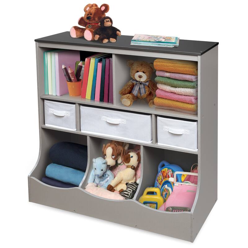 Taylor & Olive Lantana Combo Bin Storage Unit with Three Baskets