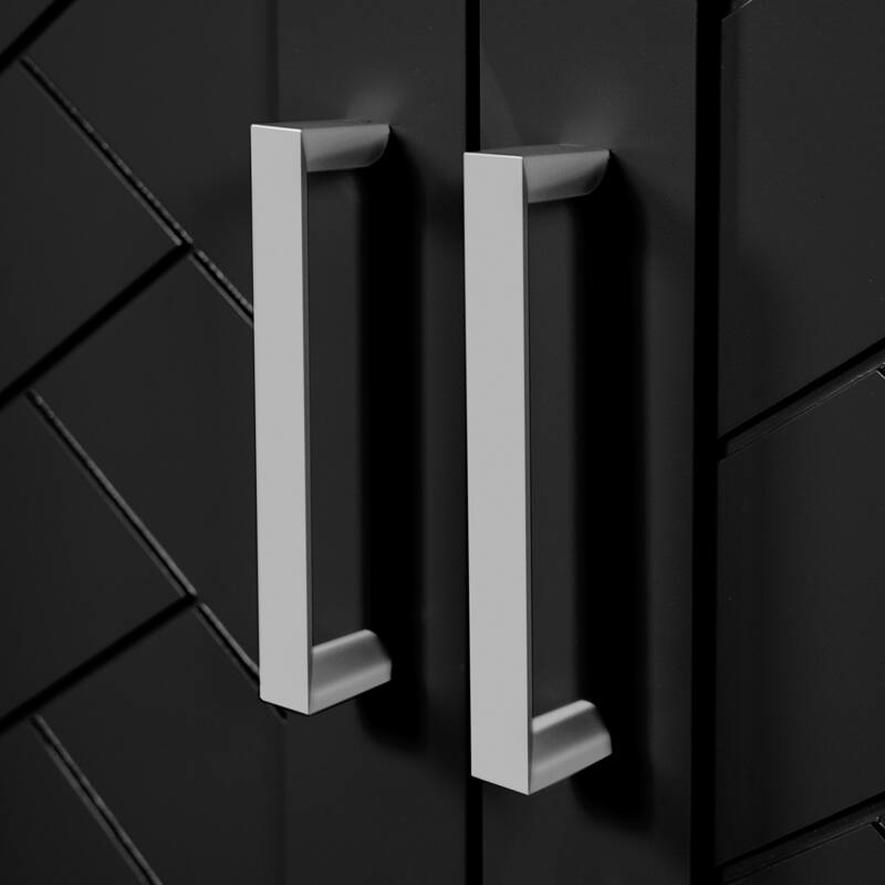 30'' Freestanding Bathroom Vanity with White Integrated Ceramic Sink - 30'' x 18'' x 34''