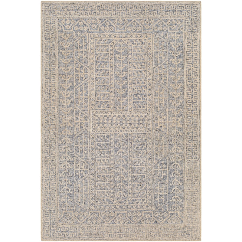 Livabliss Nesta Handmade Distressed Tribal Wool Area Rug