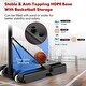 preview thumbnail 6 of 7, 4.25-10 Feet Adjustable Basketball Hoop System with 44 Inch Backboard