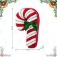 preview thumbnail 4 of 12, Glitzhome 15.75"H Hooked Candy Cane Shaped Pillow Christmas Ornaments