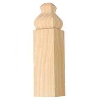 Shop Waddell Pine Obtb52 Out Base Moulding Trim Corner Blocks 6