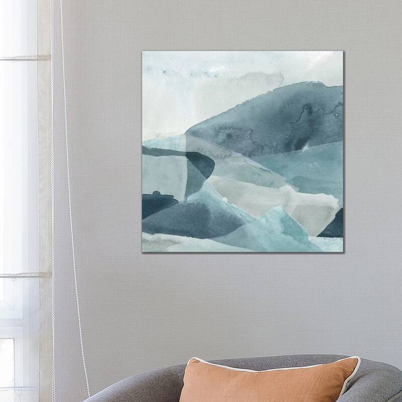 iCanvas "Blue Range II" by June Erica Vess Canvas Print - 26x26x1.5