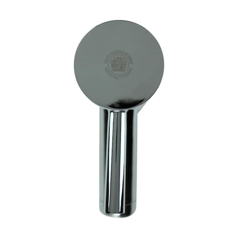 Chrome Plated Solid Brass Bathroom Faucet Single Hole Handle 10" H Renovators Supply