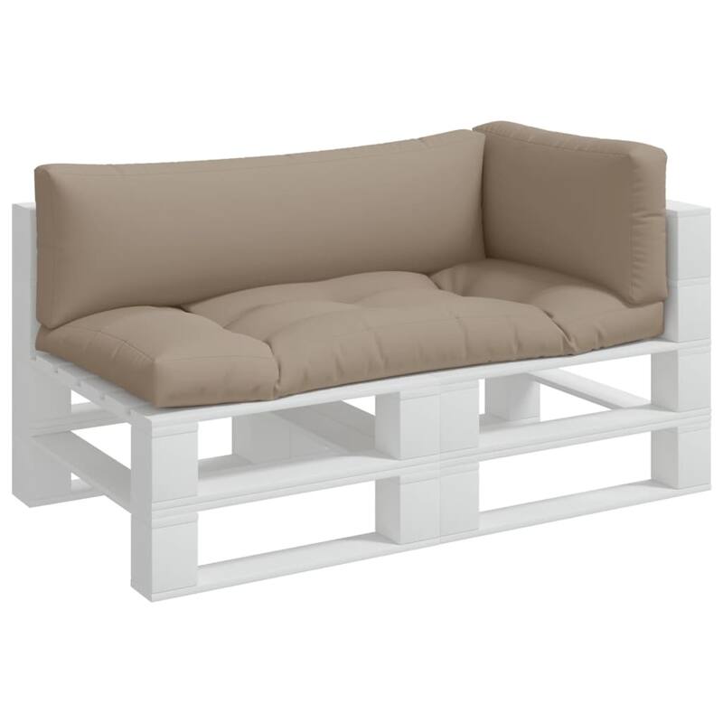 vidaXL Pallet Cushions Outdoor Sofa Pillow Seat Pad Decorative Cushion Fabric