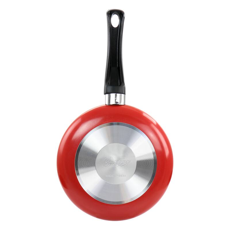 9.5 Inch Aluminum Nonstick Frying Pan in Red