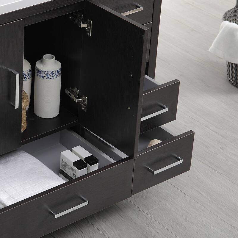Fresca Senza 36" Free Standing Single Basin Vanity Set with MDF