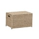 preview thumbnail 2 of 2, Household Essentials Decorative Seagrass Wicker Storage Chest