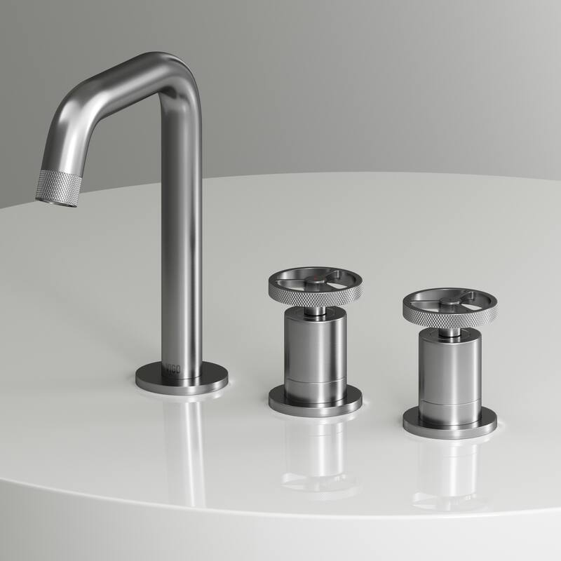 VIGO Cass 8" H 2-Handle Widespread Bathroom Faucet
