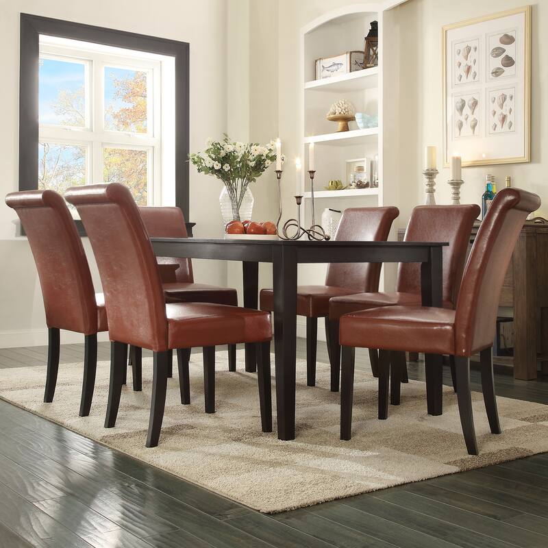 Wilmington 60" Black Finish Dining Set by iNSPIRE Q Classic
