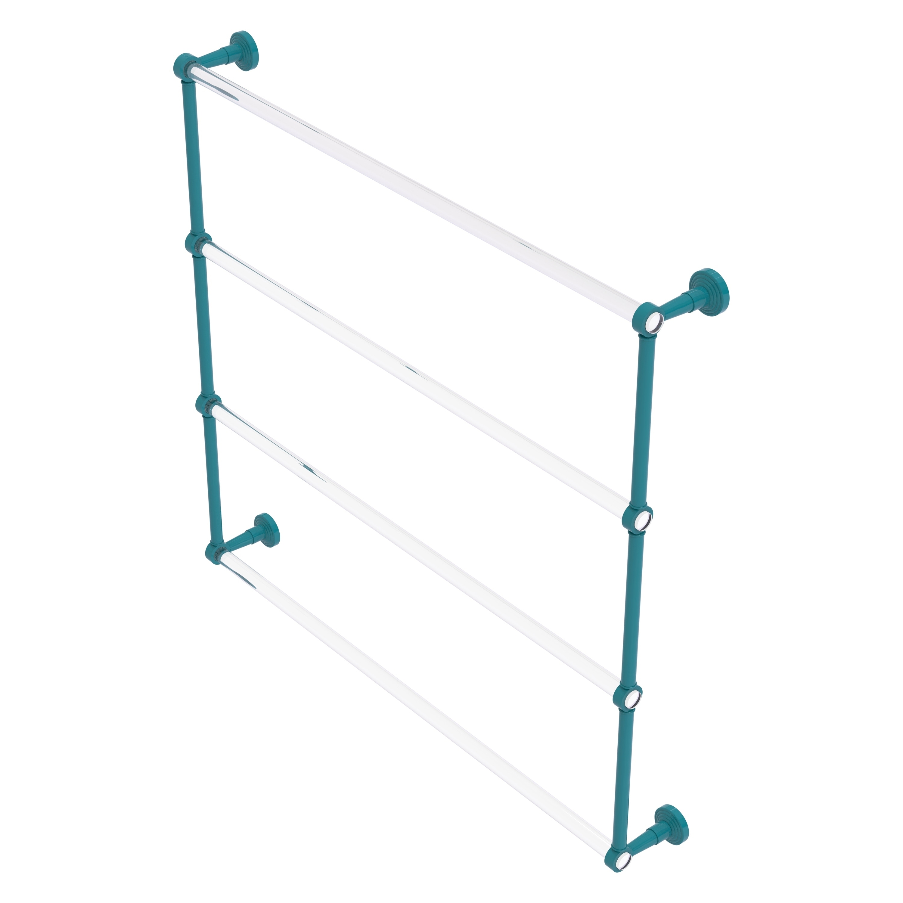 Allied Brass Pacific Beach Collection 4 Tier 24 Inch Ladder Towel Bar