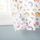 preview thumbnail 5 of 3, Estate View Kids Room Darkening Grommet Top Unicorn Magic Glow in the Dark Curtain Panel Pair, White Multi