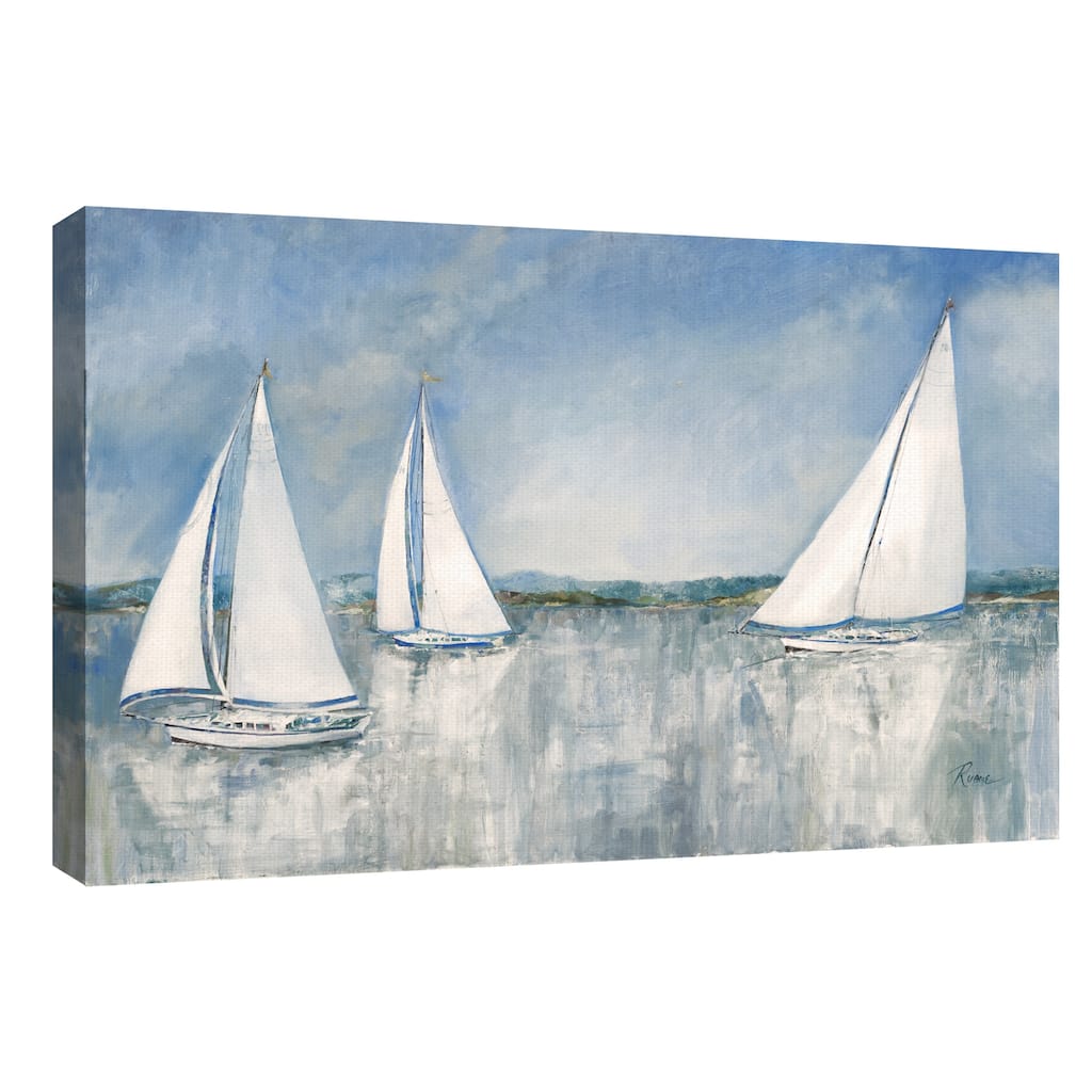 Catching the Breeze by Ruane Manning Canvas Art Print