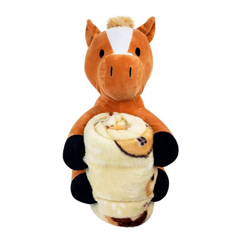 Rollee Pollee Farm Horses Silk Touch W/Hugger