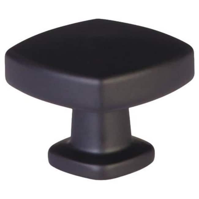 Emtek 86644 Kenter 1-1/4" Square Cabinet Knob from the Timeless - Flat Black