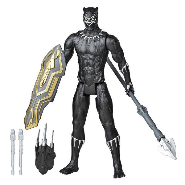 Shop Marvel Avengers Titan Hero Series Blast Gear Deluxe Black Panther Action Figure 12 Inch Toy For Kids Ages 4 And Up Overstock 30488322