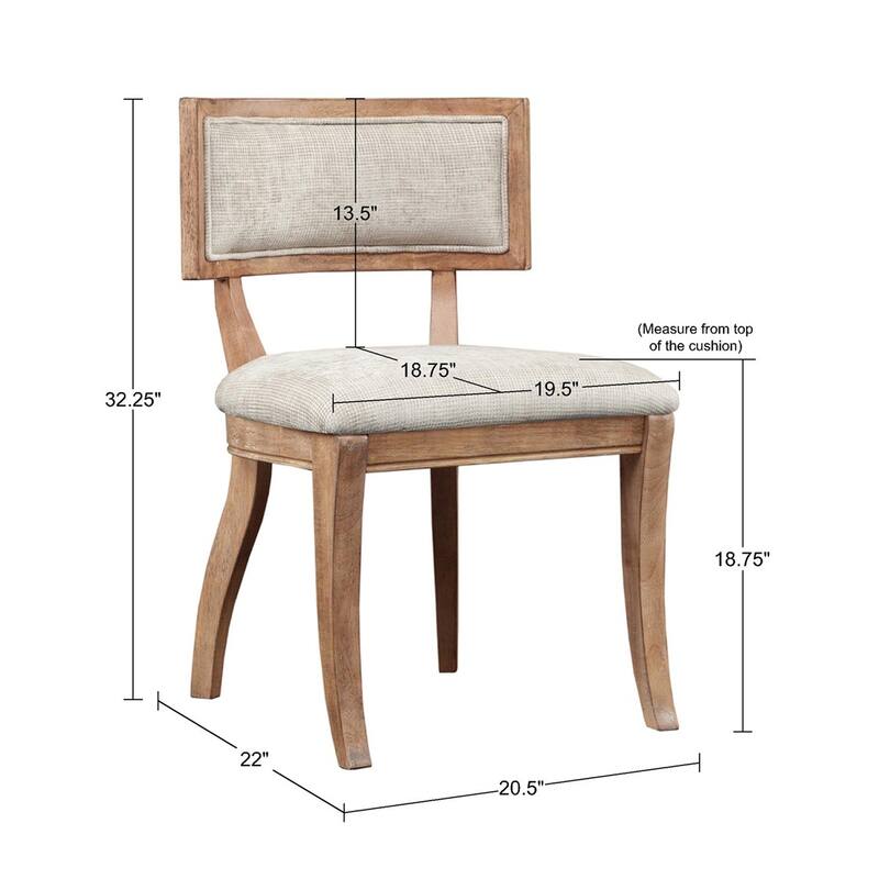 Dining Chair Side Chairs Accent Chairs with Curved Legs (Set of 2)
